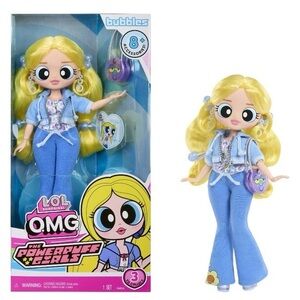 NIP. L.O.L. Surprise! O.M.G. Powerpuff Girls Bubbles Doll
